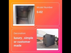 Hotel Office Folding 10ft Prefabricated Container House